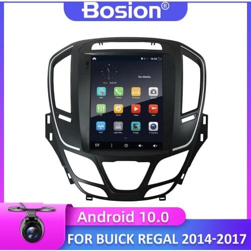 Bosion Android 10 Car DVD Radio Multimedia Player For Buick Regal 2014-2017 GPS Navigation autoradio 32GB Vertical Screen Tesla