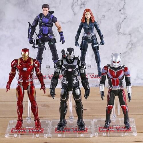 Marvel Avengers Toys Hero Thanos Spiderman Hulk Iron Man Captain America Black Panther Action Figure PVC Collectible Model Toy