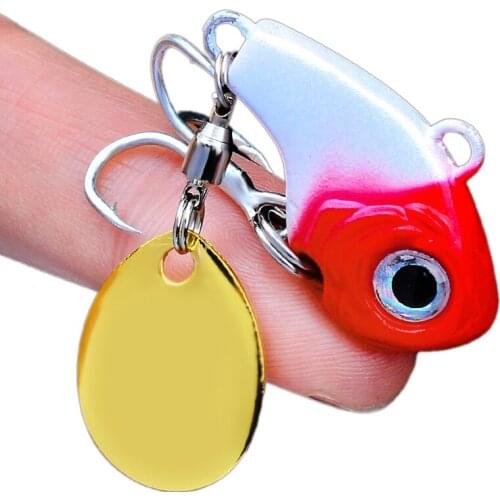 5g 10g 15g 20g 1Pcs Rotating Metal VIB vibration Bait Spinner Spoon Fishing Lures