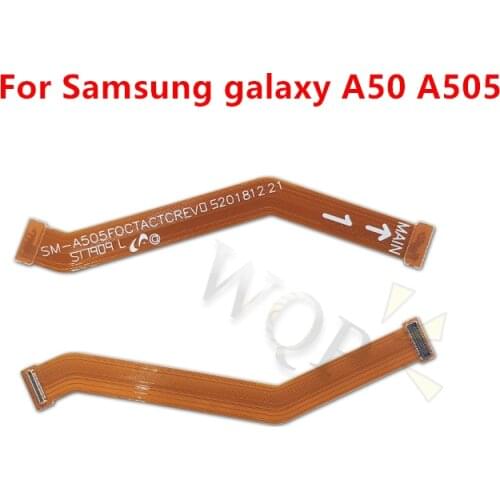 For Samsung a50 a505 Mainboard Flex Cable Logic Main Board Motherboard Connect LCD Flex Cable Ribbon Repair Spare Parts