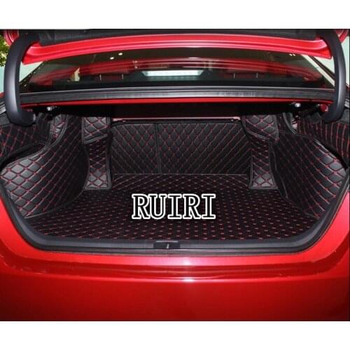 Good quality! Special trunk mats for New Toyota Cmary 2018 waterproof boot carpets cargo liner mats for Camry 2018,Free shipping