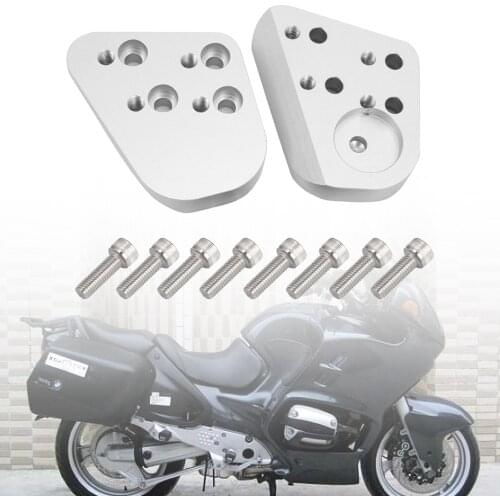 Motorcycle Motorbike Moto Accessories Silver Handlebar Riser Suitable For BMW R1200RT R1100RT R1150RT Handlebar Heightening Code