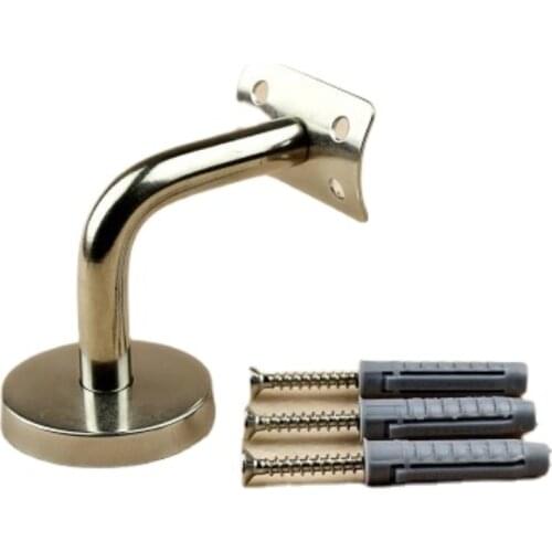 Wall Brackets Brushed Stainless Steel Handrail Stair Wall Mounted Brackets Support Hand Rail Stair Railing Guardrail