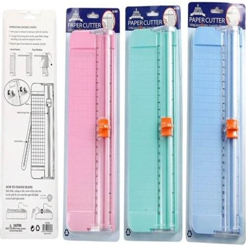 Small mini cutter knife paper knife A4/A5 Paper Photo Cutter Scrapbook Trimmer Lightweight Cutting Mat Machine