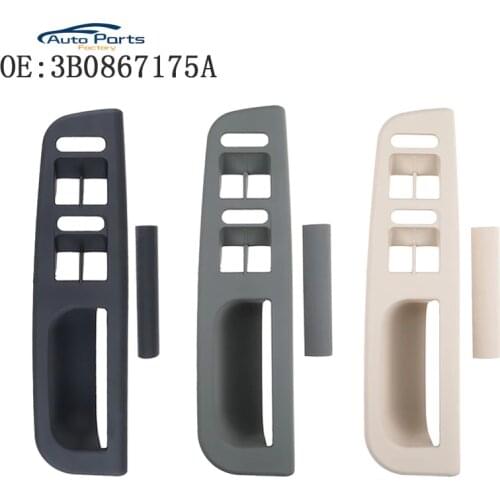 New Door Handle Trim & Master Window Switch Control Panel For Passat B5 Bora Golf MK4 Superbe 3B0867175A