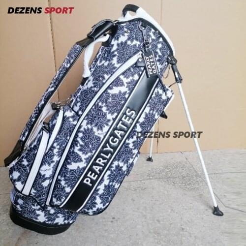 NEW PG Leaf print golf stand bag High quality fashion golf stand bag
