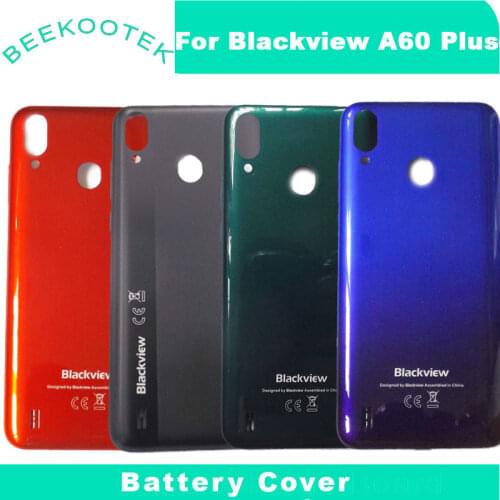 New Blackview A60 plus Battery Cover Protective Back Cover Replacement Accessories For Blackview A60 plus 6.09 inch Smartphone
