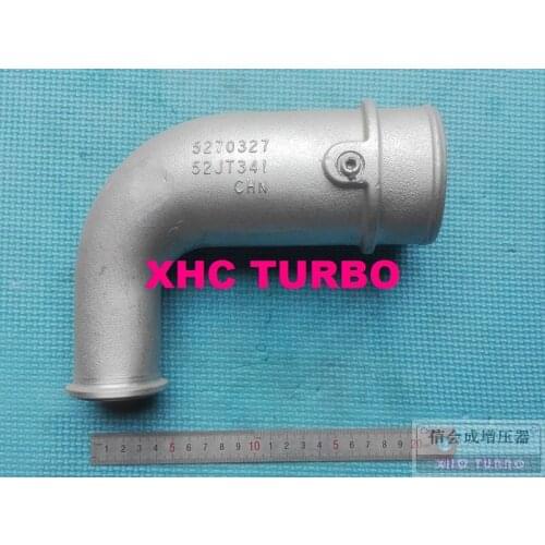 NEW ISDe4 4.5L Turbo Turbocharger Compressor Outlet Elbow Pipe 5270327 5270328