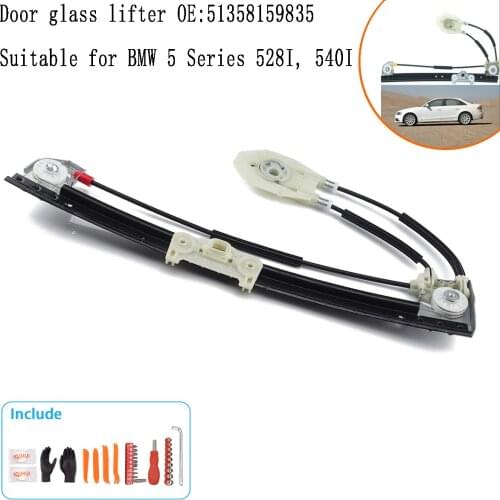 Suitable for BMW 5 Series 528I, 540I Door Glass Lifter OE:51358159835