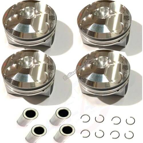 1 Set Engine Pistons W Pins Fit For Mazda M2 M3 P5Y1 P5Y7 P5Y8 1.5L 2013-2017