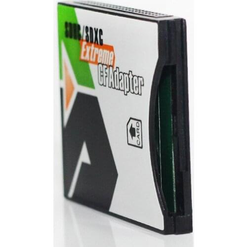 SD SDHC SDXC card to CF Compact Flash Type II SD to CF card Adapter up to 25MB/S 133X