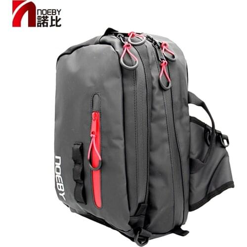 Noeby Fishing Tackle Bag Sling Outdoor Sport Chest Package Large Capacity Waterproof Fishing Gear