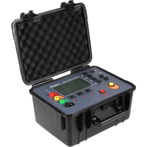 Grounding Resistance Tester earth resistance measurement soil resistivity meter