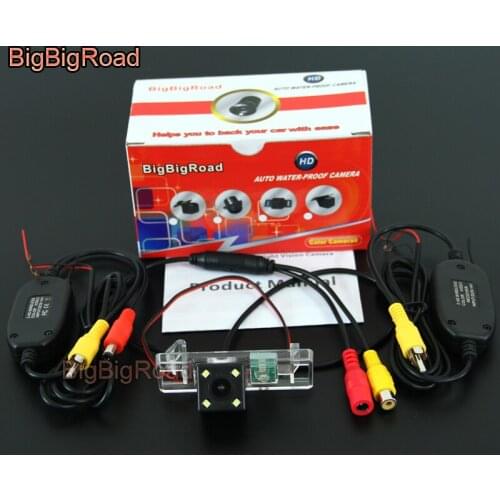 BigBigRoad Car Rear View Reverse Backup CCD Parking Camera For Nissan Note Tone 2003-2013 / Pathfinder R51 Hatchback 2008