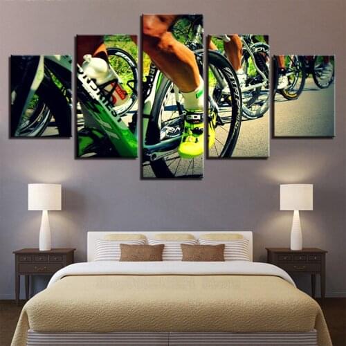 5 Pieces Cycle Sport Bike diamond painting drill square round diamond embroidery cross stitch mosaic kit 5d home decor FF1322