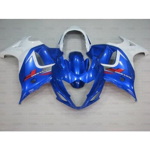 For GSX 650 2008 - 2013 Katana Fairing Kits GSX650 10 11 White Blue Motorcycle Fairing GSX650F 2013 Fairing Unpainted