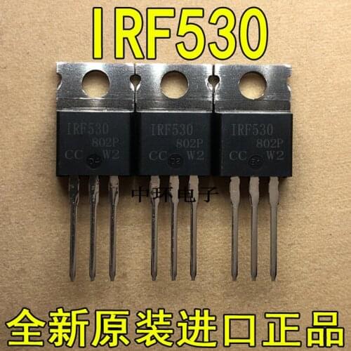 10PCS IRF530N TO220 IRF530 TO-220 IRF530NPBF 17A 100V new and original