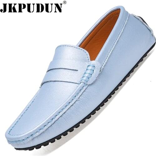 JKPUDUN Penny Loafers For Men