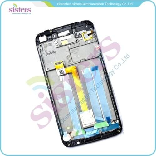 Best LCD Display Touch Screen Digitizer Assembly with frame For Alcatel One Touch Idol 3 6045 OT6045 5.5"