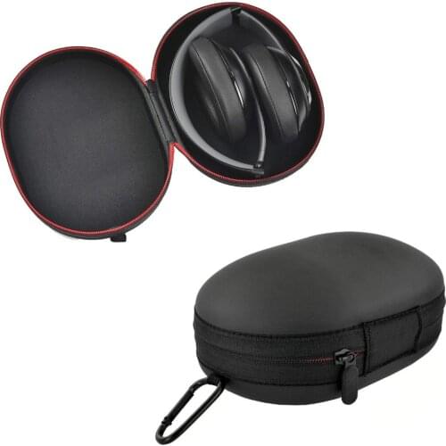 Carrying Travel Headphone Case Bag for Beats Monster by Dr.Dre Studio 2.0 Solo Wireless HD Over-ear for Headset Pouch