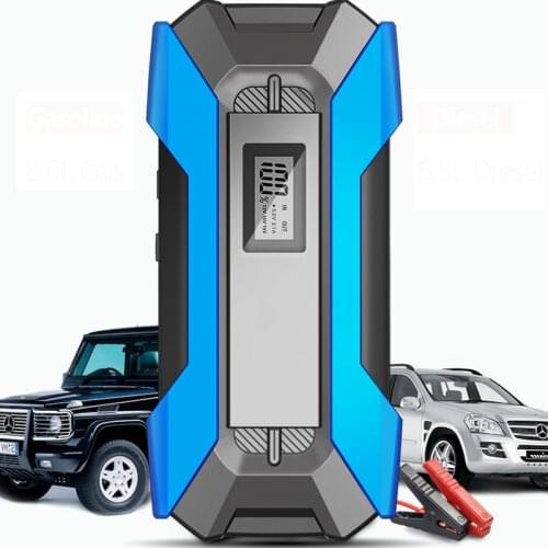 20000mAh Car Jump Starter 12V Power Bank Portable Car Battery Booster Charger Auto Starting Device Emergency Diesel Car Starter