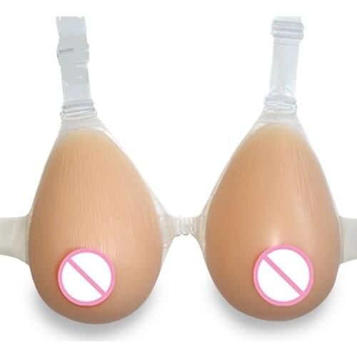 With Strap Fake Boobs Silicone Breast Forms Tetas Artificial Boobs Tits For Crossdresser Breast Shemale Transvestism Transgender