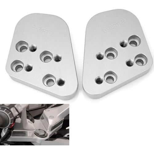 Silver CNC Motorcycle Handlebar Riser For BMW R1200RT R1150RT R1100RT R1100R R1150R R 1100 1150 1200 RT R Handle Fat Bar Risers