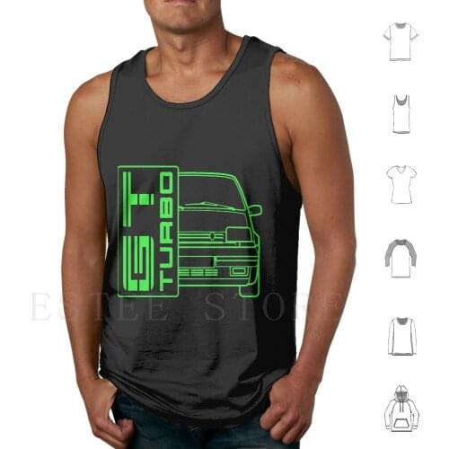 Super Turbo Sport Car Supersinq Classic Racing Supermini Tank Tops Vest Sleeveless Kangoo Koleos Captur Sandero Master