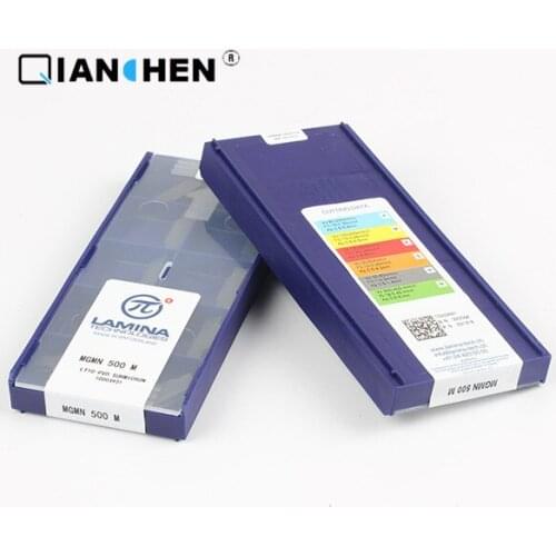 Genuine original high quality high-performance LAMINA MGMN 500 M LT10 (10pcs/lot) tungsten Carbide Cutting tools inserts