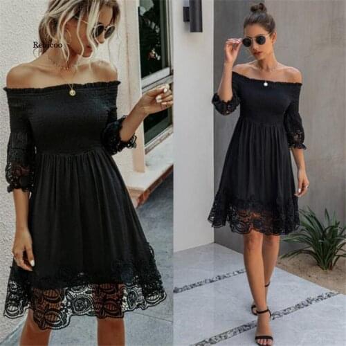 Off Shoulder Dress Women Sexy Backless Ruched Dresses Party Night Ladies Black Lace Fitted Clothing Elegant Autumn Women Dress
