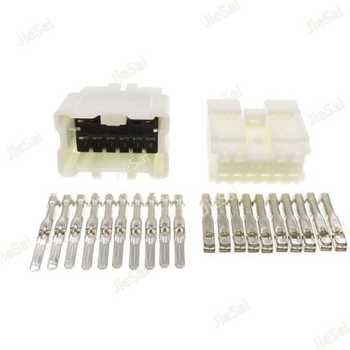 10 Pin Electrical Auto Car Connector Wiring Harness Plugs Female Male