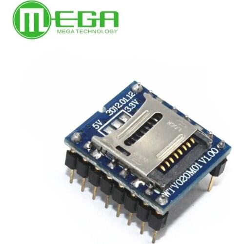 10pcs WTV020-SD Mini SD Card MP3 Sound Module voice module For PIC Arduino 2560 UNO R3 WTV020-SD-16P