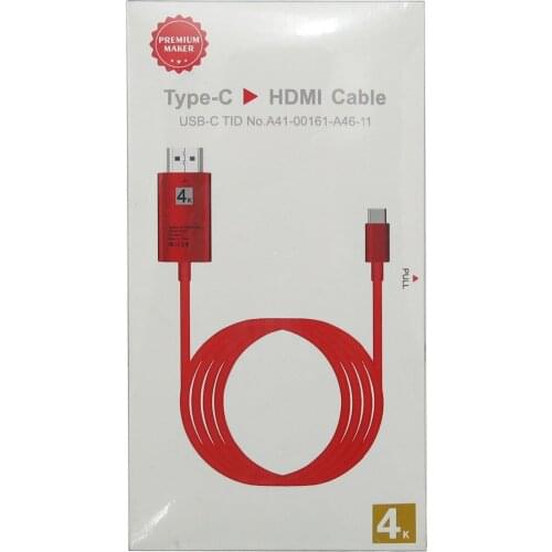 2M 4K USB 3.1 USB-C Type C to HDMI cable HDTV hdmi Adapter for Lenovo ThinkPad X1 2018 MacBook MacBook Pro samsung S8 S9 NOTE8