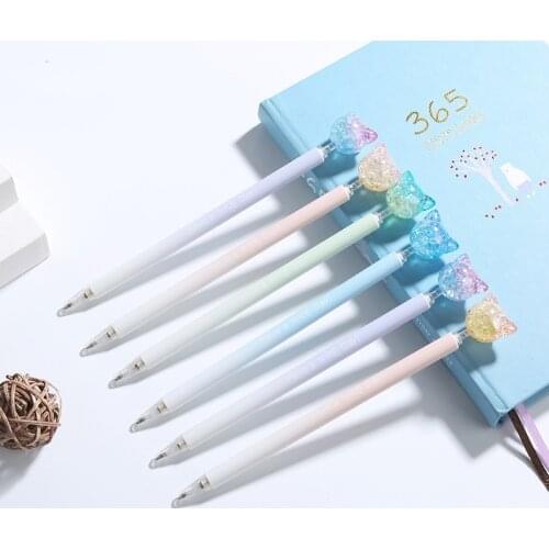 36pcs Cute Mechanical Pencils Cat Cute School Supplies for Girls Stationery Korean School Supplies Wholesales Kawaii Pencils