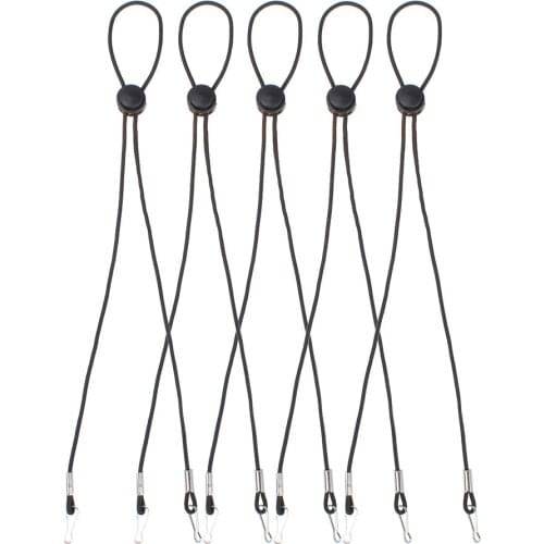 5 Pieces Adjustable Mask Holder Chain Strap Comfortable Around The Neck Rest Ear Face Mask Antidrop Hanging Lanyard Hook