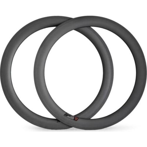 700C Balsalt Brake one pair 23mm width full carbon 60mm depth clincher road rims road bike rims 3k matt