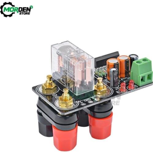 AC12-18V UPC1237 Speaker Horn Protection Board with Terminal Assemble Mounted Directly on Chassis For Hifi Amplifier Loudspeaker