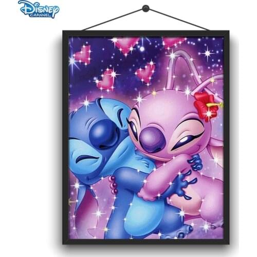 Disney 5D DIY Diamond Painting Interstellar Baby Theme Stitch Image Full of Diamond Embroidery Handmade Interior Decoration