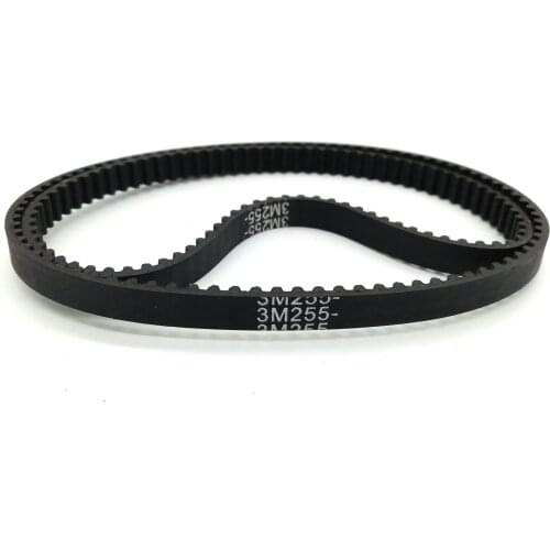 HTD 3M, Timing Belt, Closed-loop, 255mm length, 85 teeth, 6mm width