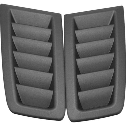 Bonnet Air Vent Hood Panel Nozzle Grille Frosted Black Replacement for FOCUS RS MK2 ABS for Ford Matte Universal dropshipping