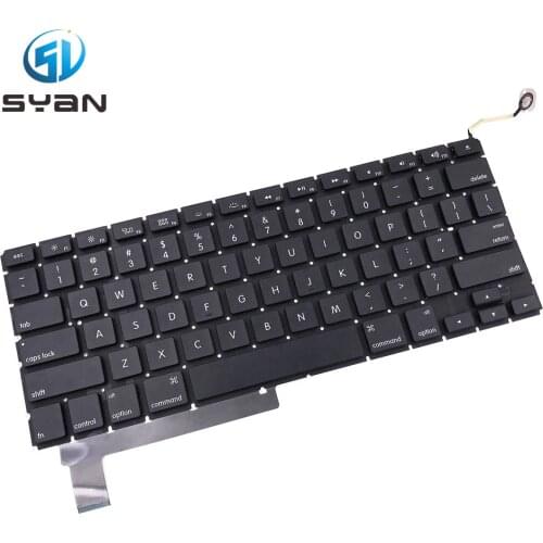 A1286 keyboard for Macbook pro 15.4 inches laptop MB985 MB986 MC371 MC372 MC373 MC721 MC723 MD103 MD104 keyboards 2009-2012