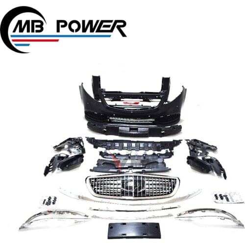 V Class w447 Body Kit for V Class w447 V250 V260 VITO Body Kits with Front Bumper Girlle Hood Rear Bumper