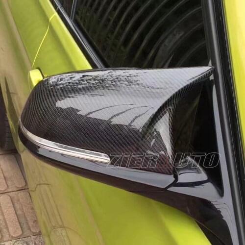 M-style Carbon mirror cover for BMW 1 2 3 4 X Serie F20 F21 F22 F23 F30 F31 F32 F33 F36 X1 E84 M3/M4 look Replacement