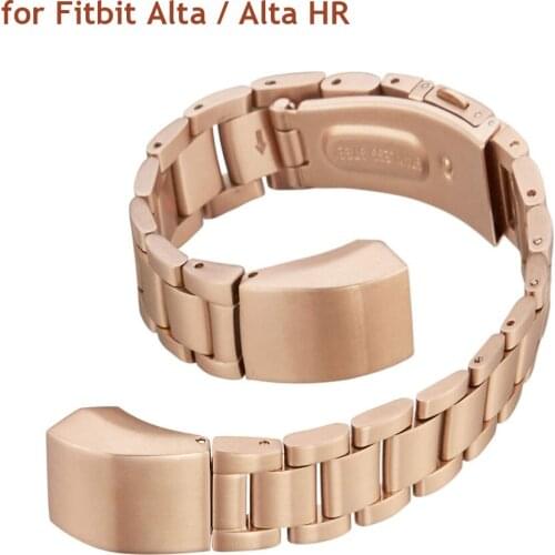 Metal Strap for Fitbit Alta HR Bands and Fitbit Alta Bands Adjustable Bracelet Replacement Accessories Bands for Fitbit Alta HR