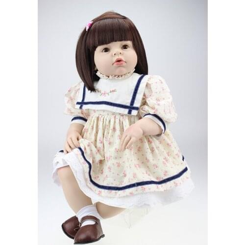 28" 70CM Reborn Baby Girl reborn toddler soft silicone vinyl doll bebe alive bonecas girls gift