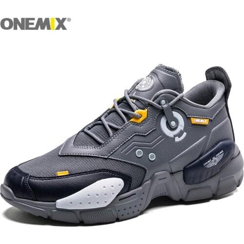ONEMIX Men High Tech Running Shoes Comfortable Outdoor Mens Lightweight Sneakers Jogging Breathable Walking Sport Shoes
