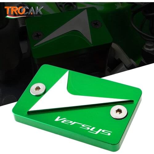 Motorcycle Front Brake Cap Fluid Reservoir Cap Cylinder Cover Decorative Cover For Kawasaki Versys VERSYS-X 250 300 X300 X250