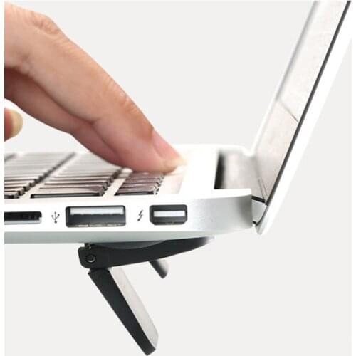 Laptop Stand for MacBook Pro Universal Desktop Laptop Holder Mini Portable Cooling Pad Notebook Stand for Macbook Air