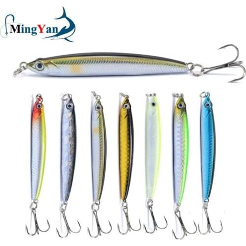 1pcs High Quality Thrill Stick Fishing Lure 7cm 10g Sinking Pencil Long Casting Shad Minnow Artificial Bait Pike Lures