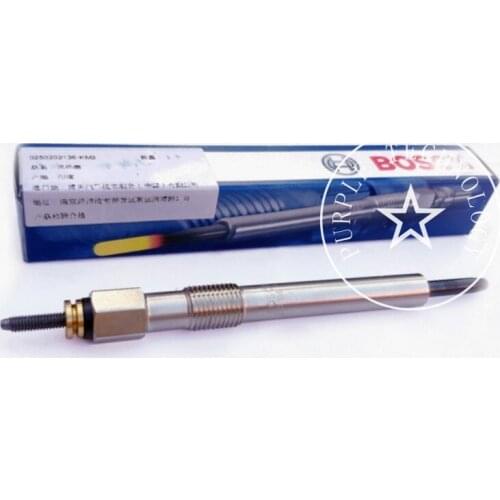 Diesel fuel engine glow plug 0250202136 for JMC great wall 2.8TC 4JB1